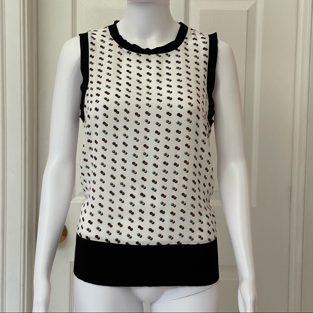 Trouve Belted Blouse size Small - Picture 1 of 9